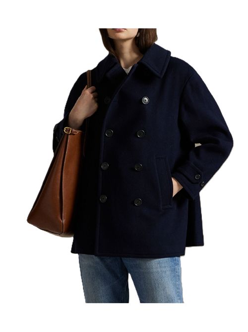 woven-peacoat Caban doppiopetto Polo Ralph Lauren | 211-966536-001INK